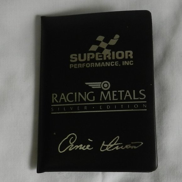 Nascar Superior Performance Racing Metal Card 1991 Silver Ed. Ernie Irvan  #963 - Picture 3 of 3